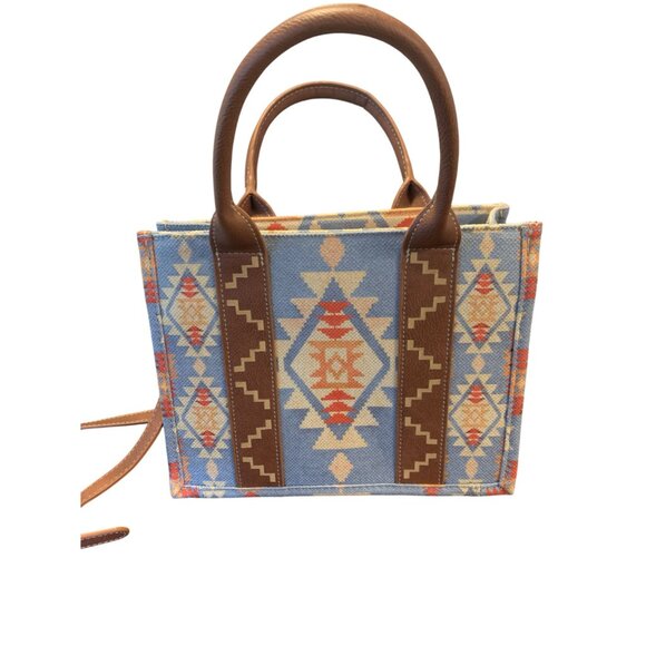 Wrangler Aztec Southwest Western Crossbody Handbag - Picture 2 of 8